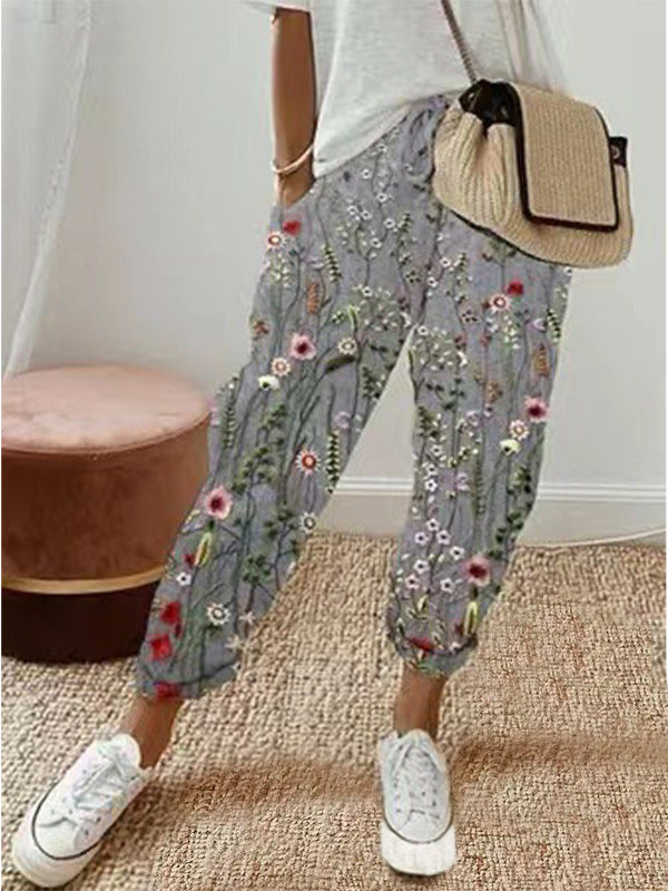 EVA-US | Casual Cotton Linen Pants for Women