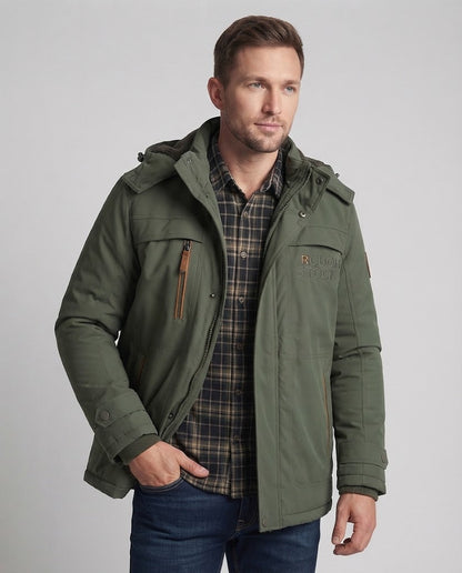 Men's Insulated Parka Jacket EVA-US