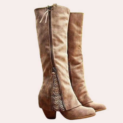 EVA-US | Elegant Boots With High Heels For Women