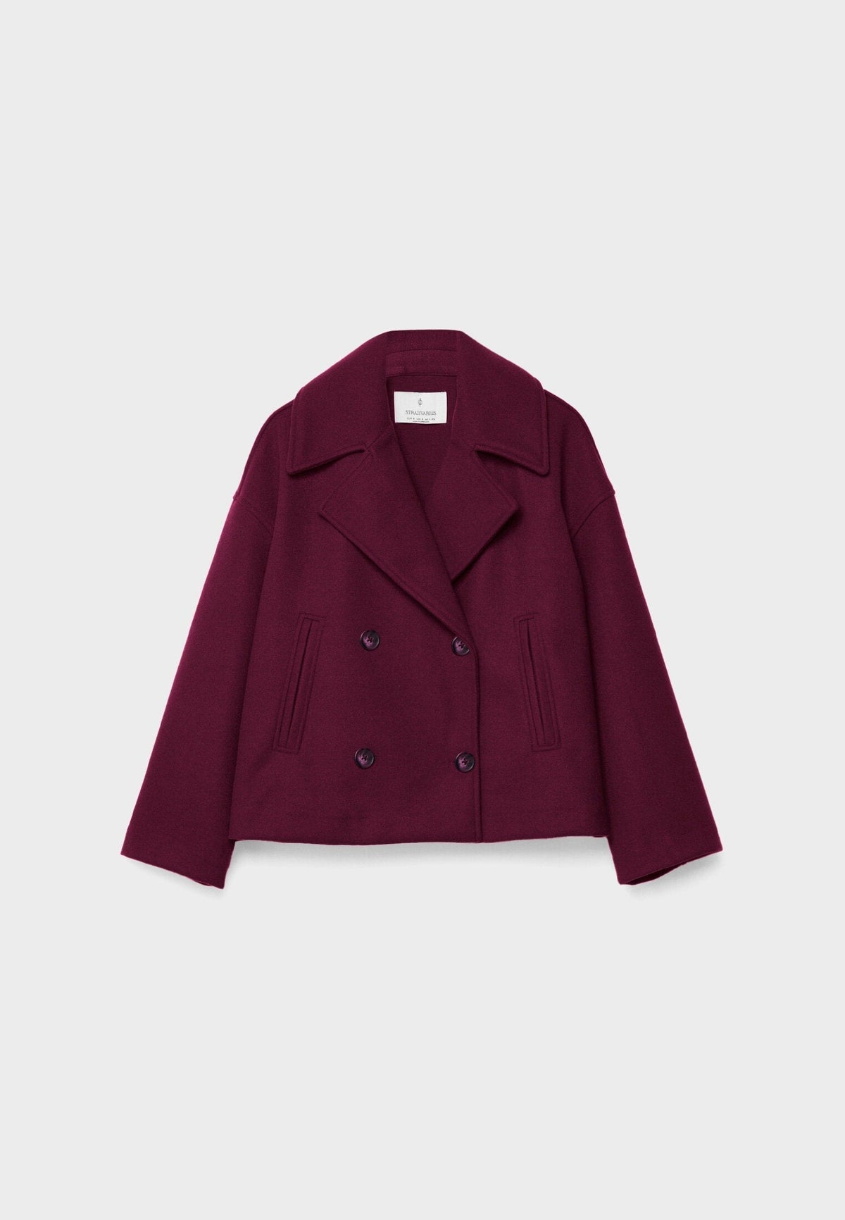 Women short double-breasted coat