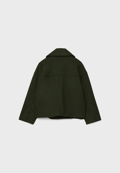 Women short double-breasted coat