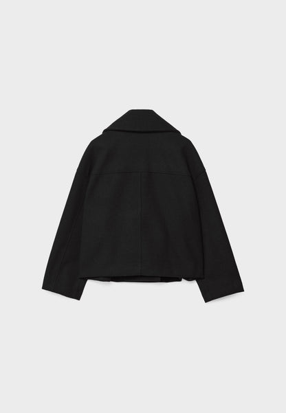 Women short double-breasted coat