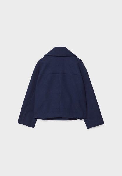 Women short double-breasted coat