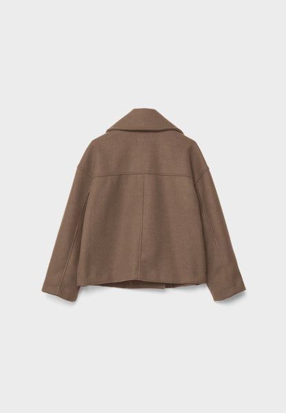 Women short double-breasted coat