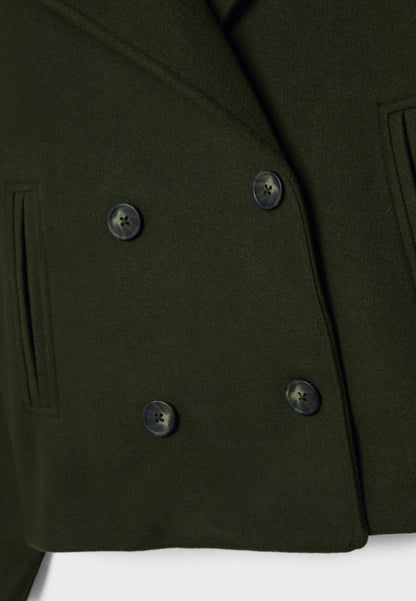 Women short double-breasted coat