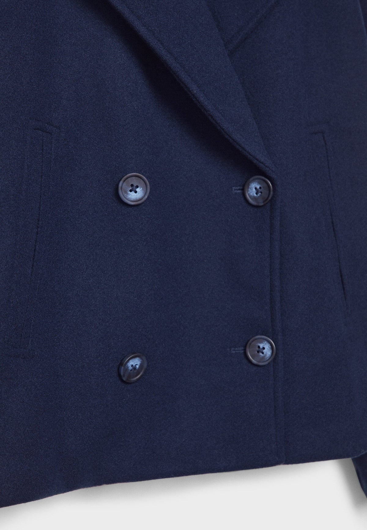 Women short double-breasted coat