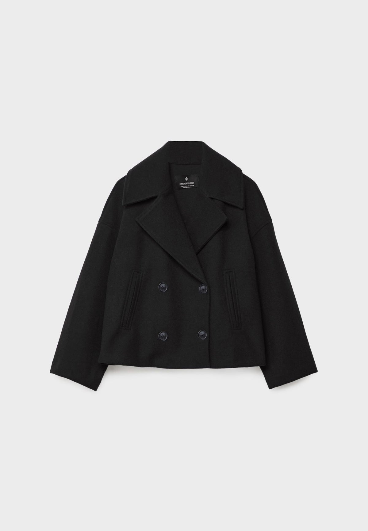 Women short double-breasted coat