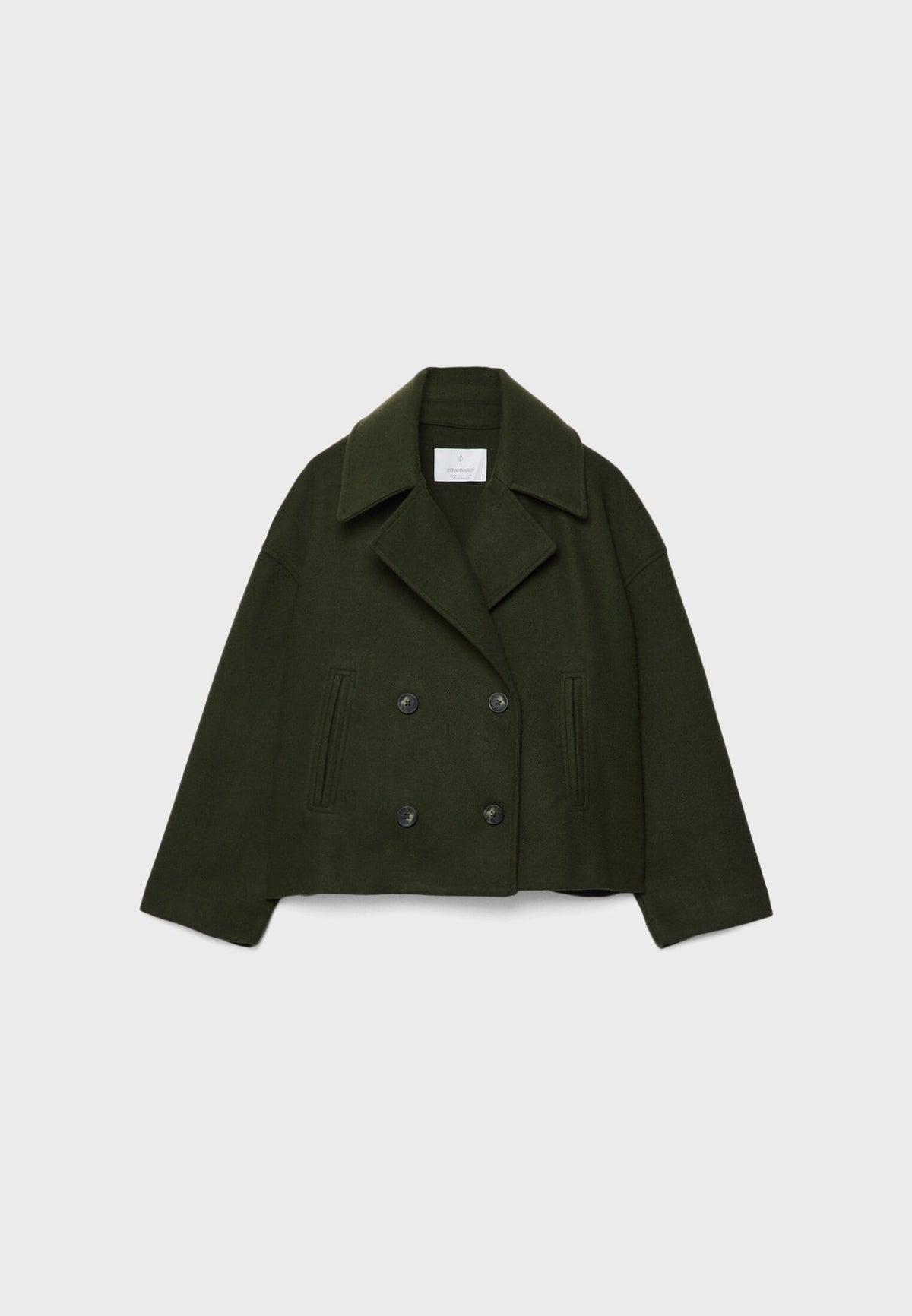 Women short double-breasted coat