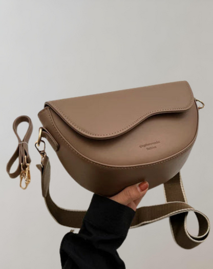 EVA-US - Vegan Leather Shoulder Bag for Women Adjustable Shoulder Strap