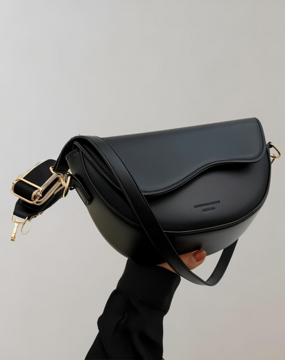 EVA-US - Vegan Leather Shoulder Bag for Women Adjustable Shoulder Strap