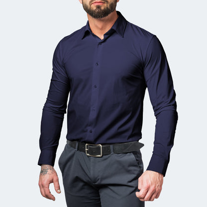 EVA-US | Comfort shirt Crease-free Stretch