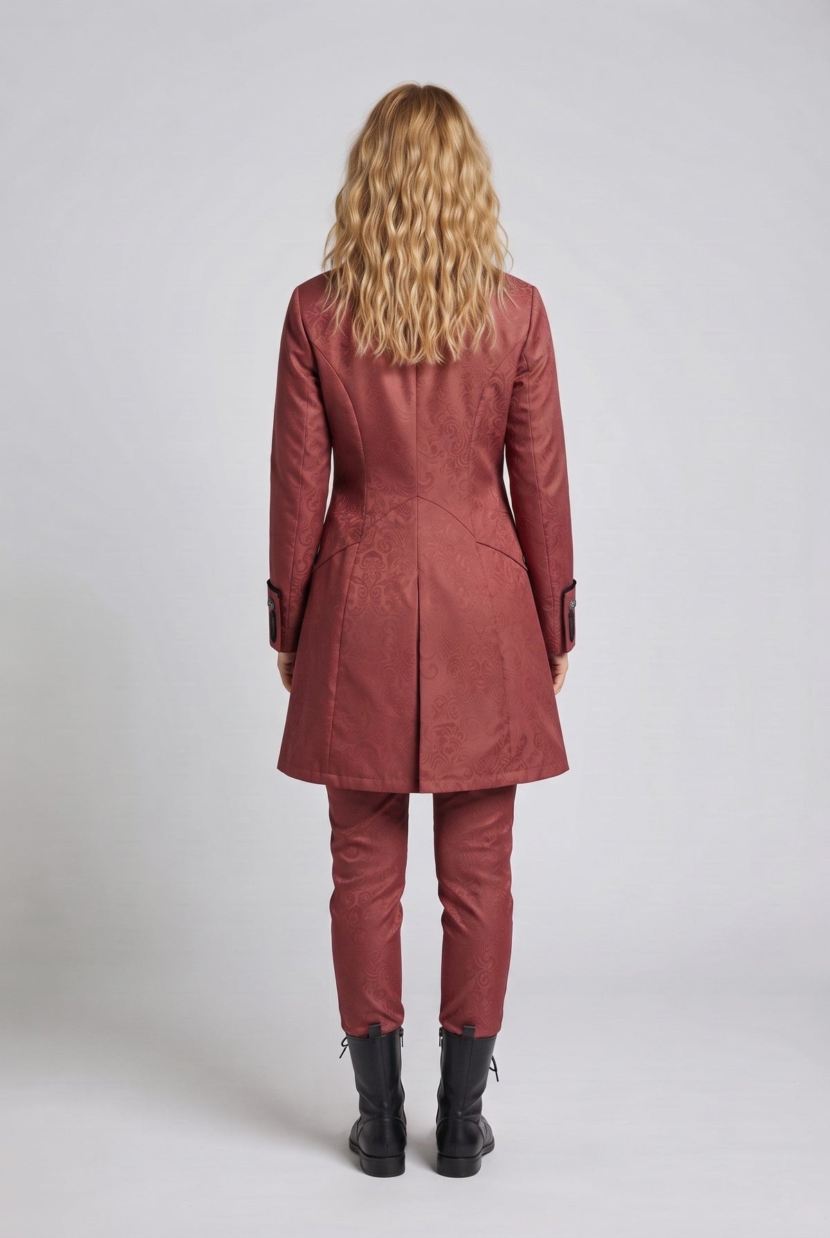 Women's stylish, elegant vest with luxurious embellishments and asymmetric cut EVA-US