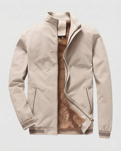 Men's transitional jacket with cozy inner lining EVA-US