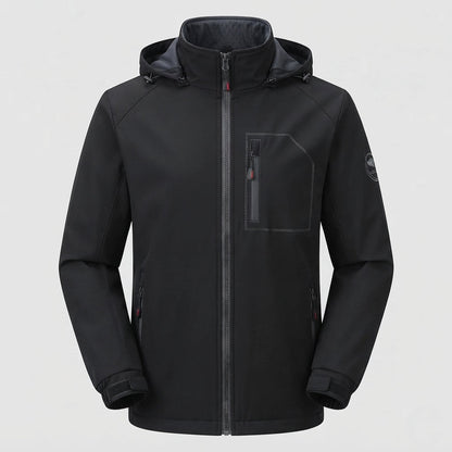 Men's Sporty Outdoor Jacket with Hood EVA-US