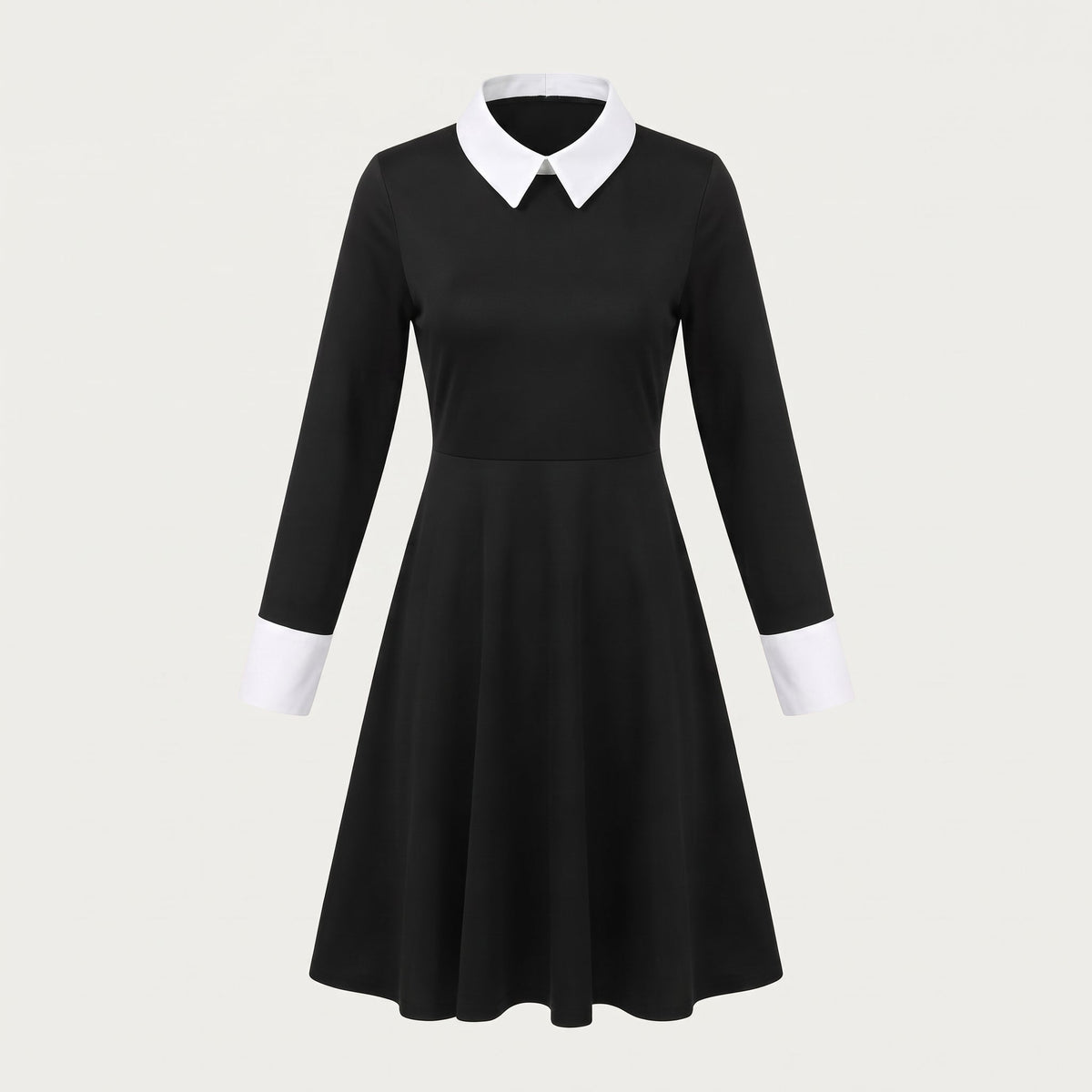 Women's formal suit set with stripe pattern and elegant skirt section EVA-US