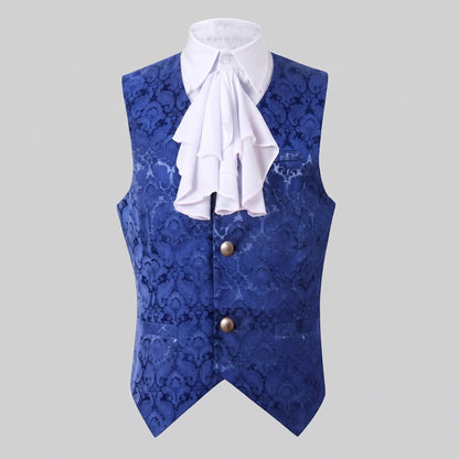 Women's elegant satin vest with ruffle details EVA-US