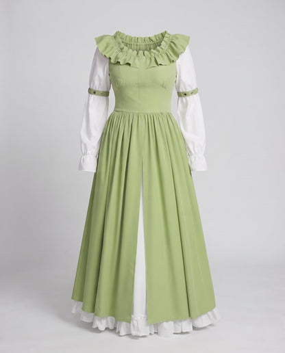 Women Vintage Maxi Dress EVA-US