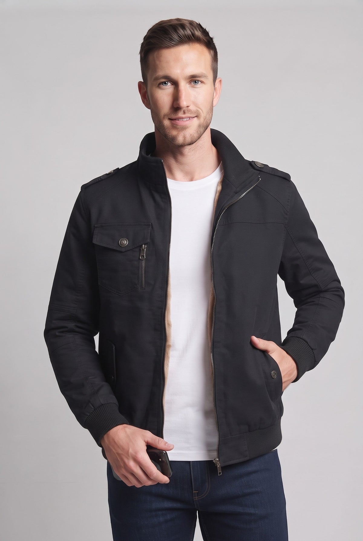 Men's Fashion Transitional Jacket EVA-US