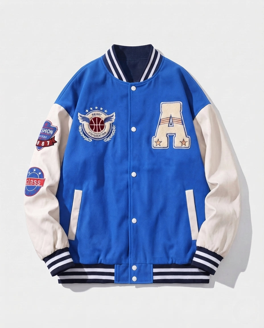 Men's Trendy Varsity Jacket EVA-US