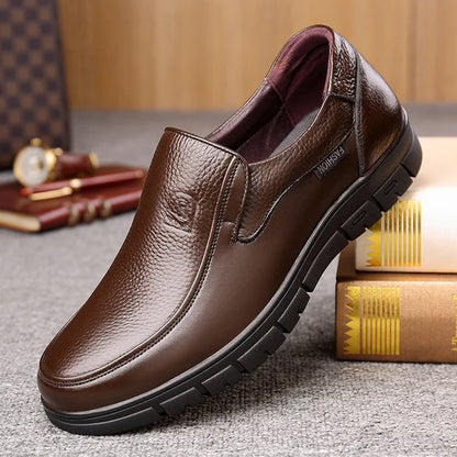 EVA-US - Men's casual shoes made of genuine leather