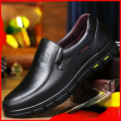 EVA-US - Men's casual shoes made of genuine leather