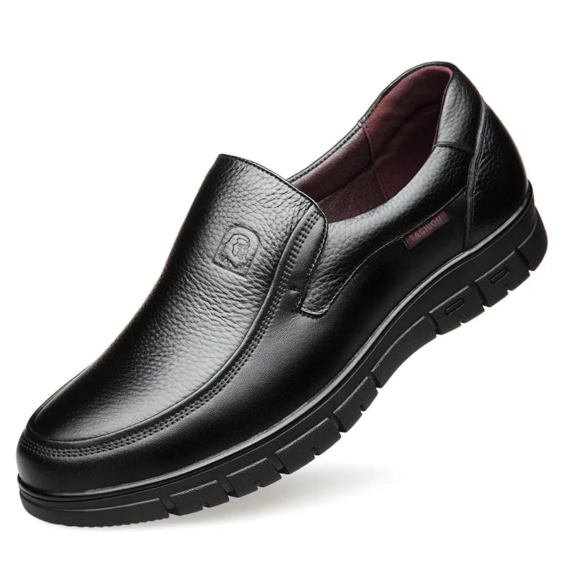 EVA-US - Men's casual shoes made of genuine leather