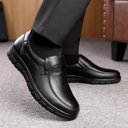 EVA-US - Men's casual shoes made of genuine leather