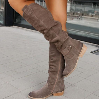 EVA-US | Warm Suede Boots - Cozy & Stylish
