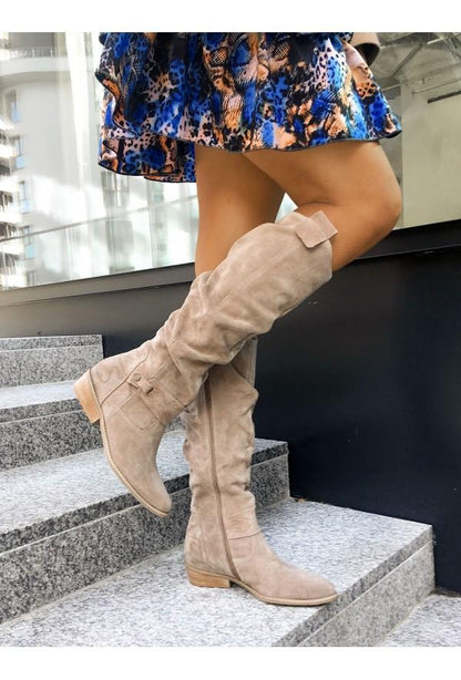 EVA-US | Warm Suede Boots - Cozy & Stylish