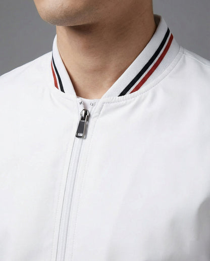 Men's Casual Transitional Jacket with Water-Repellent Surface & Stand Collar | EVA-US