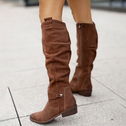EVA-US | Warm Suede Boots - Cozy & Stylish
