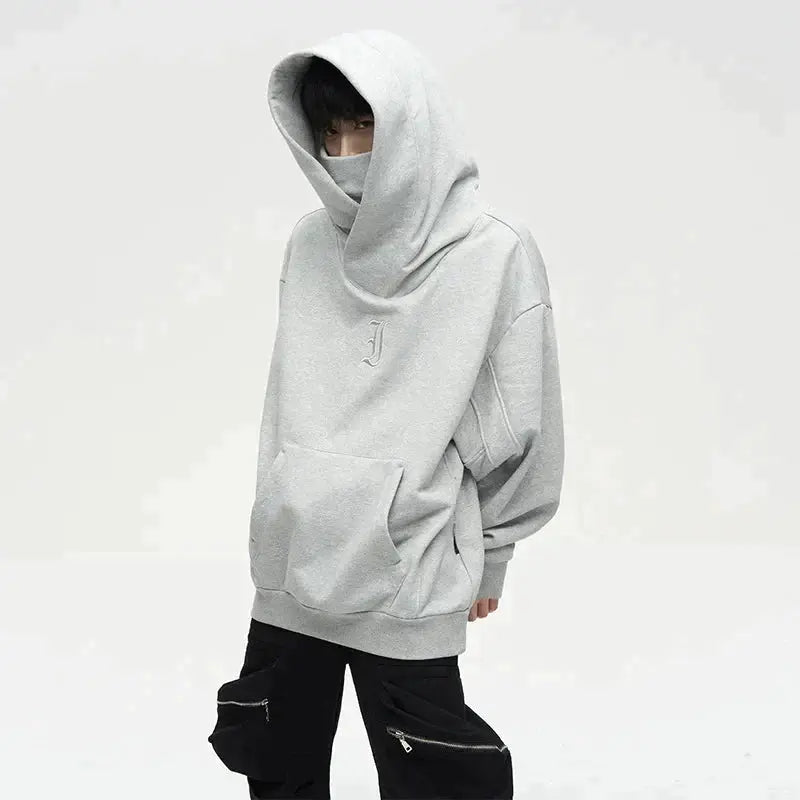 EVA-US | Ninja Hoodie with Double Neckline