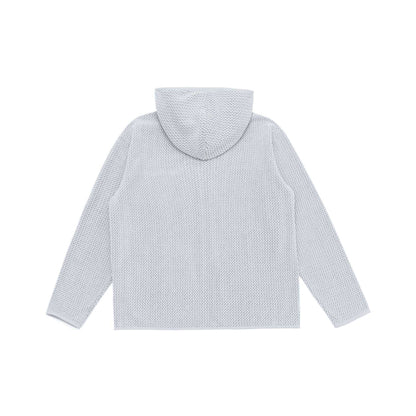 Unisex Structured Hoodie with Full Zip and Chest Zip Pocket EVA-US