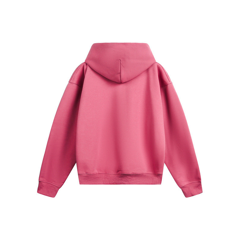 Women's hoodie with statement print and oversized cut EVA-US