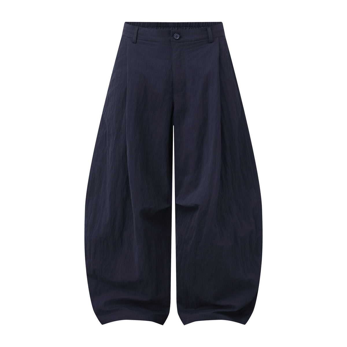 Women's Wide Culotte Pants with High Waist and Structured Cotton Blend EVA-US