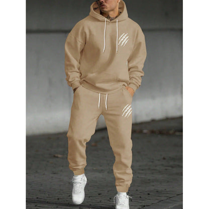Men's tracksuit with modern graphic design and practical pockets EVA-US