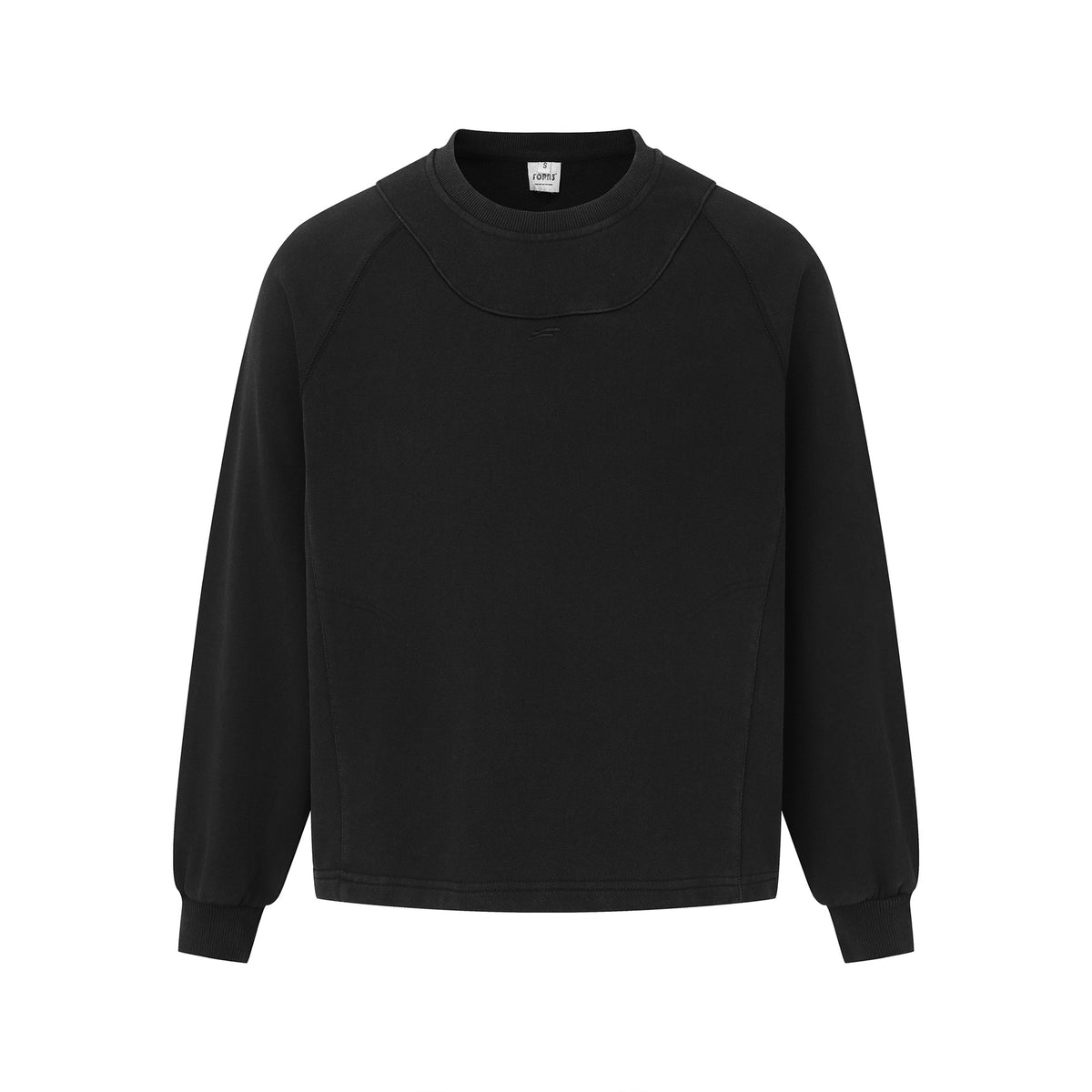 Unisex Oversize Sweatshirt with contrasting chest panel and kangaroo pocket EVA-US
