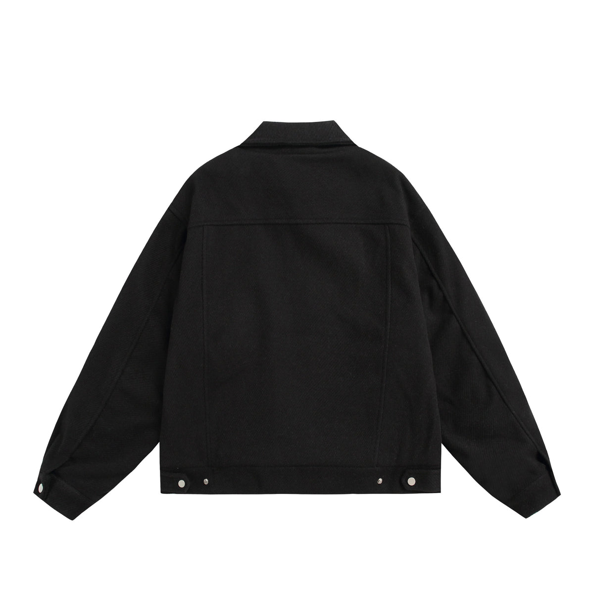 Unisex Boxy Blouson Jacket with technical double zip and oversized silhouette EVA-US