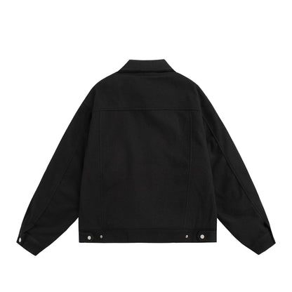 Unisex Boxy Blouson Jacket with technical double zip and oversized silhouette EVA-US