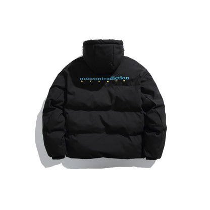 Men's Thermal Insulated Hooded Puffer Jacket EVA-US
