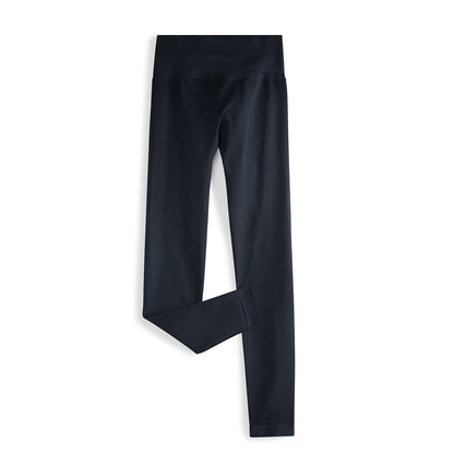 Women's Seamless High-Waist Leggings with Wide Comfort Waistband EVA-US