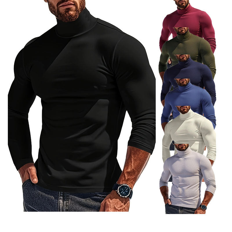 Men's Turtleneck Sweater in Modern Design EVA-US