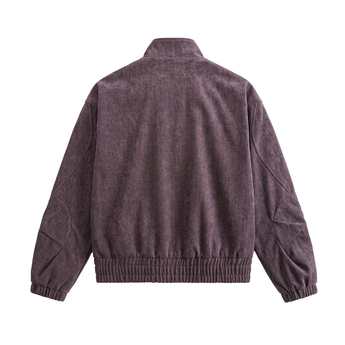 Unisex Boxy Bomber Jacket made of structured denim look with high standing collar EVA-US