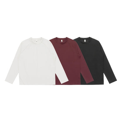 Unisex Oversize Sweatshirt with raglan seams and minimal silhouette EVA-US