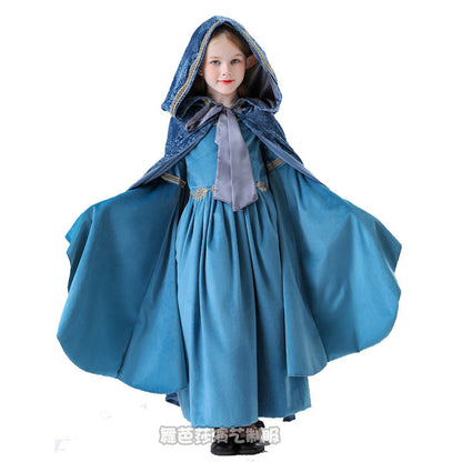 Girl Fairy Tale Hooded Dress EVA-US