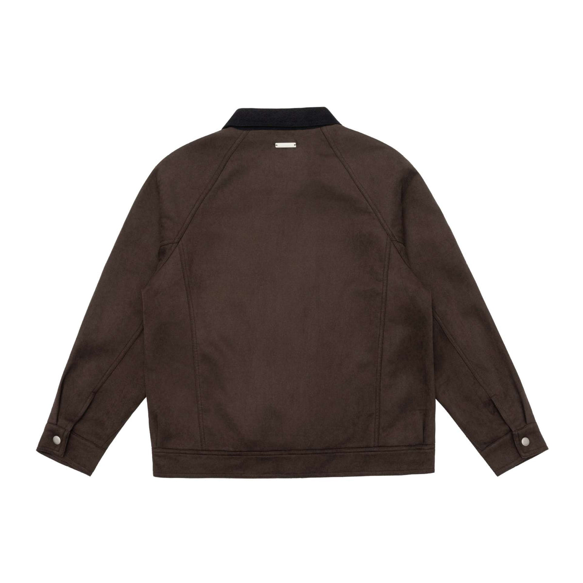 Men's short jacket in canvas workwear style with cord collar EVA-US