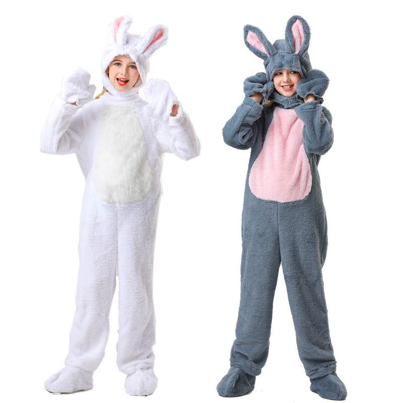 Girl Plush Bunny Costume EVA-US