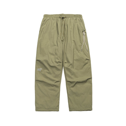 Men's Lightweight Ripstop Cargo Pants with Elastic Waistband and Utility Pocket EVA-US