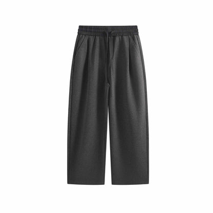 Women’s Comfort Jog Pants in Culotte Cut with Herringbone Structure EVA-US