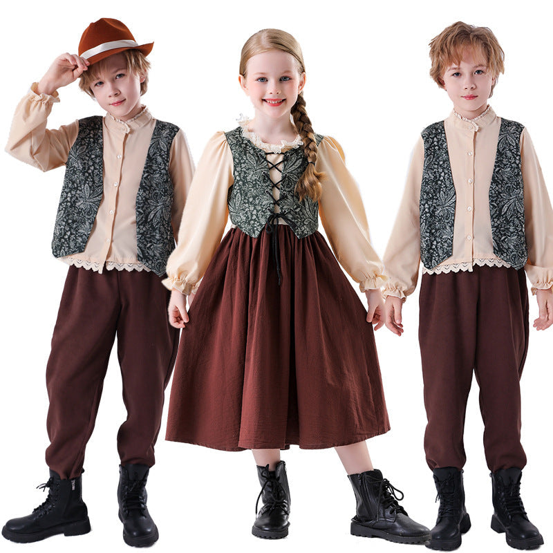 Boys Vintage Adventurer Costume EVA-US